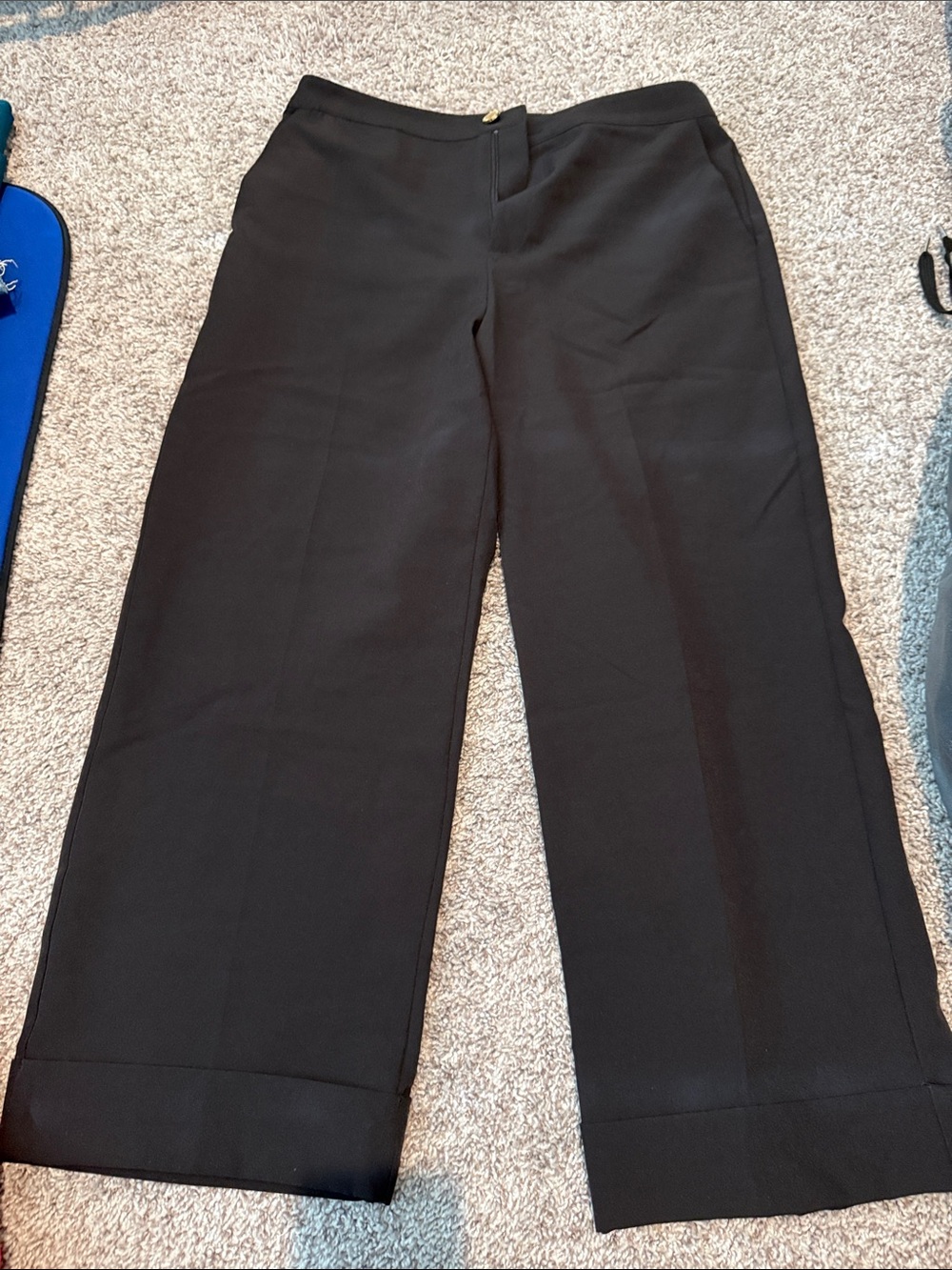 Marc New York Black Wide-Leg Dress Pants for Women